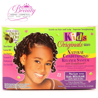 Kids Organics Africa's Best No-Lye Organic Conditioning Relaxer System | 2 Applications