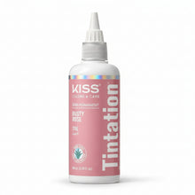 kiss colors tintation t745 dusty rose semi permanent hair color 148ml soft muted rose ammonia free conditioning hair dye bottle product