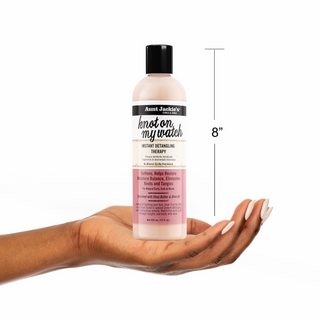 Aunt Jackie’s Knot On My Watch Detangling Therapy – 12oz Smooth & Tangle-Free Hair