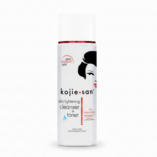 kojie san skin lightening cleanser toner 100ml dual action hydrating brightening formula