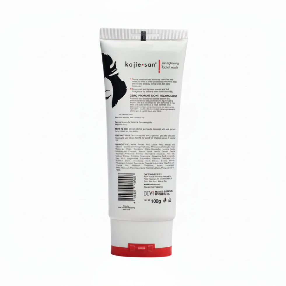 kojie san skin lightening facial wash 100g deep cleansing hydromoist brightening cleanser