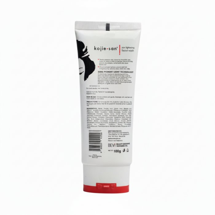 kojie san skin lightening facial wash 100g deep cleansing hydromoist brightening cleanser