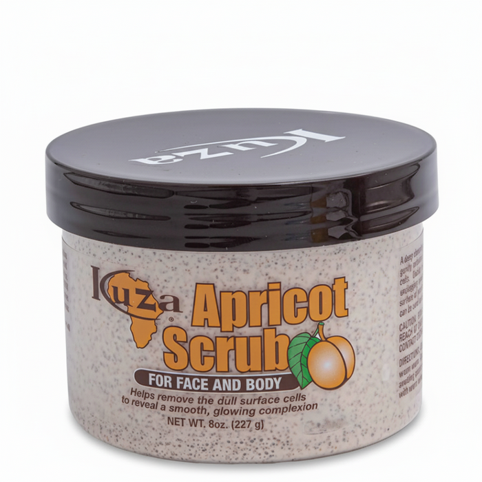 Kuza Apricot Scrub for Face & Body | Gentle Exfoliation & Skin Hydration Care
