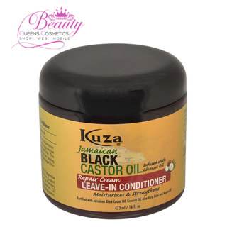 Kuza Jamaican Black Castor Oil Repair Cream Leave-In Conditioner 473ml | Deep Hydration