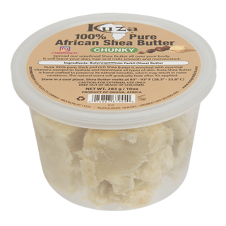 Kuza african shea butter chunky 100 percent pure unrefined skin and hair moisturizing care