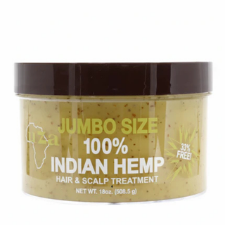 kuza indian hemp hair and scalp treatment 18oz moisture repair shine dry damaged hair care treatment