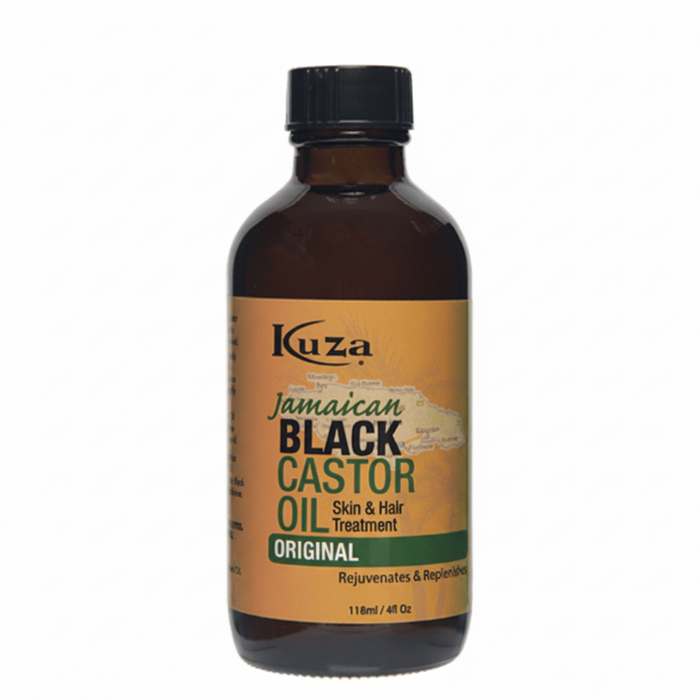 Huile de ricin noire jamaïcaine Kuza originale 118 ml/4 oz