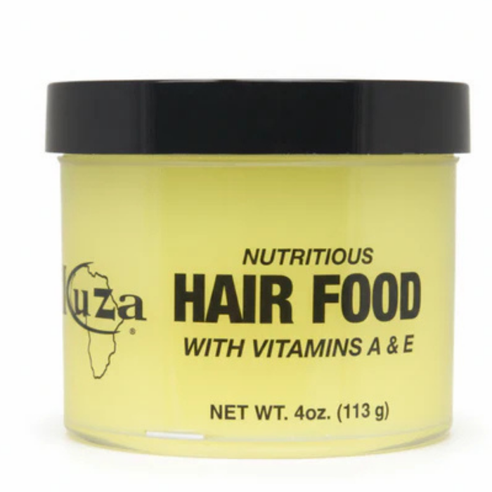 Kuza nutritious hair food vitamins a e 4oz moisture shine strengthening hair treatment natural care cream