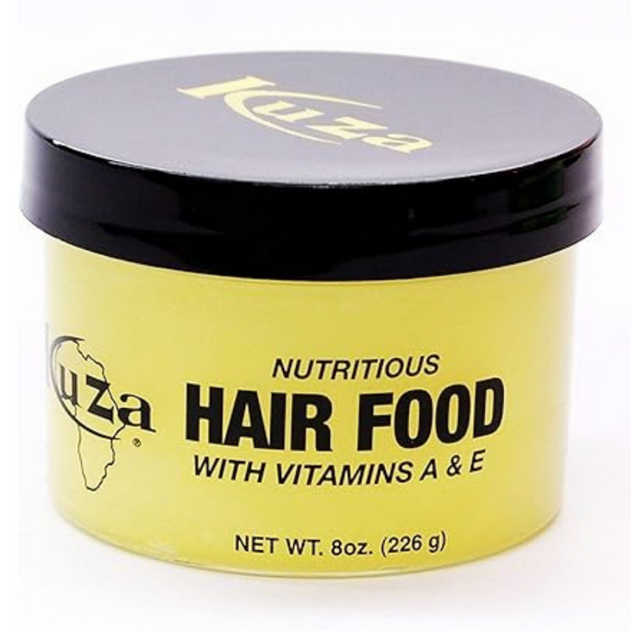 Kuza nutritious hair food vitamins a e 8oz moisture shine strengthening hair treatment cream for healthy hair care