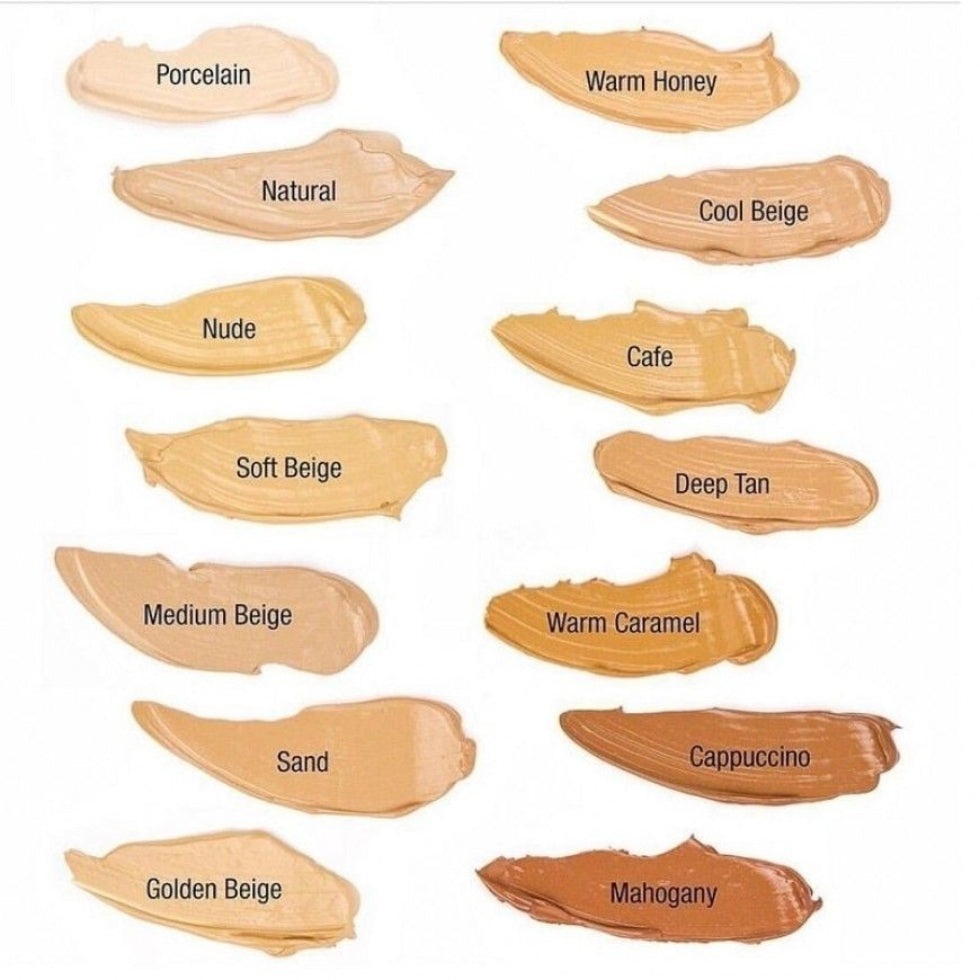 la colors truly matte long wearing foundation 40ml full coverage oil control foundation for smooth matte flawless complexion