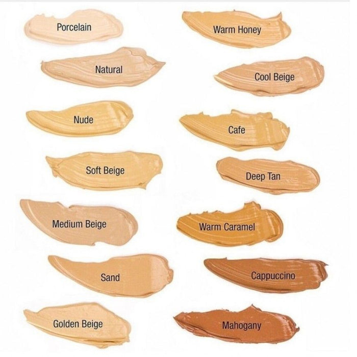 L.A. COLORS Truly Matte Long Wearing Foundation 40ml | Full Coverage Matte Finish