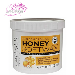 Lansilk Professional Honey Soft Wax 425ml | Smooth Hair Removal