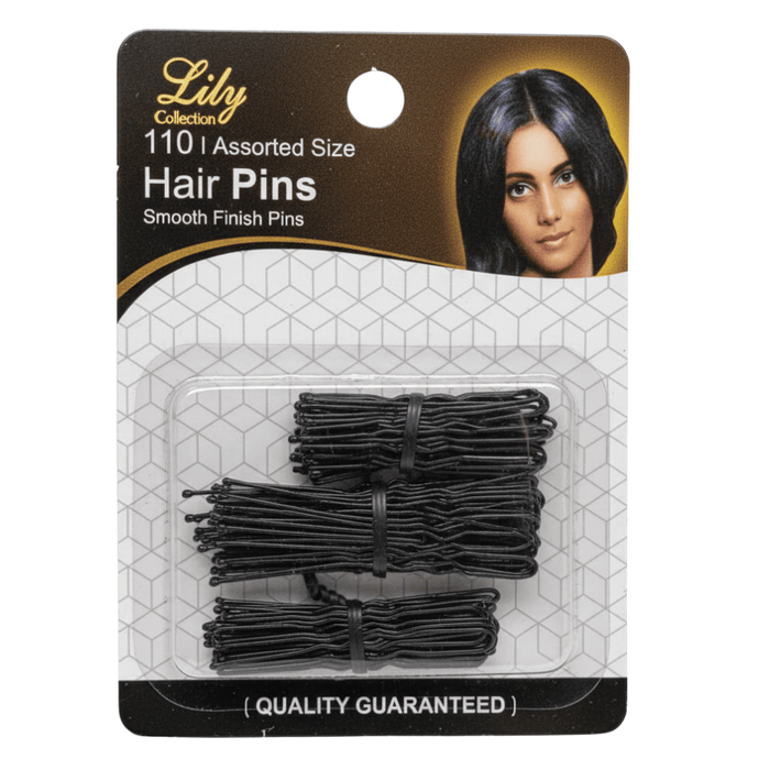 LILI Collection Assorted Hair Pins 110PCS | Salon Bobby Pins Set