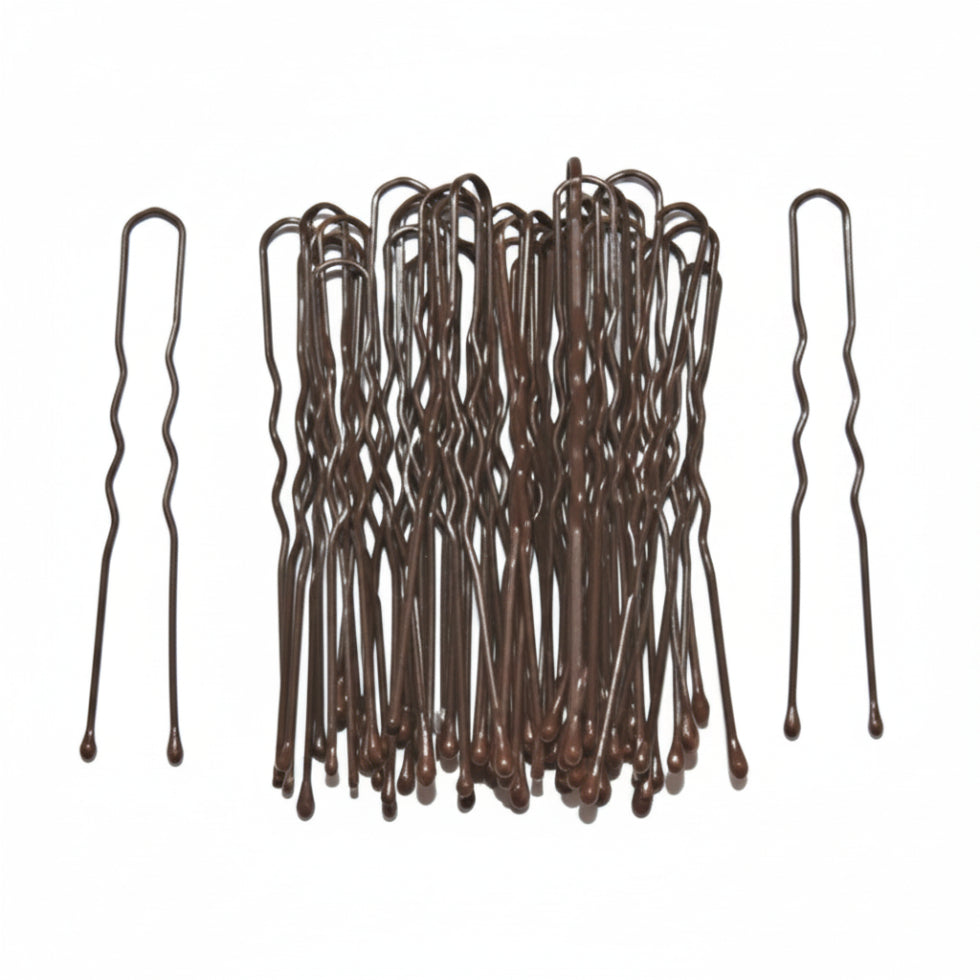 lily 2 inch curly pins p320 strong hold hair pins for secure styling buns and updos professional hair accessories