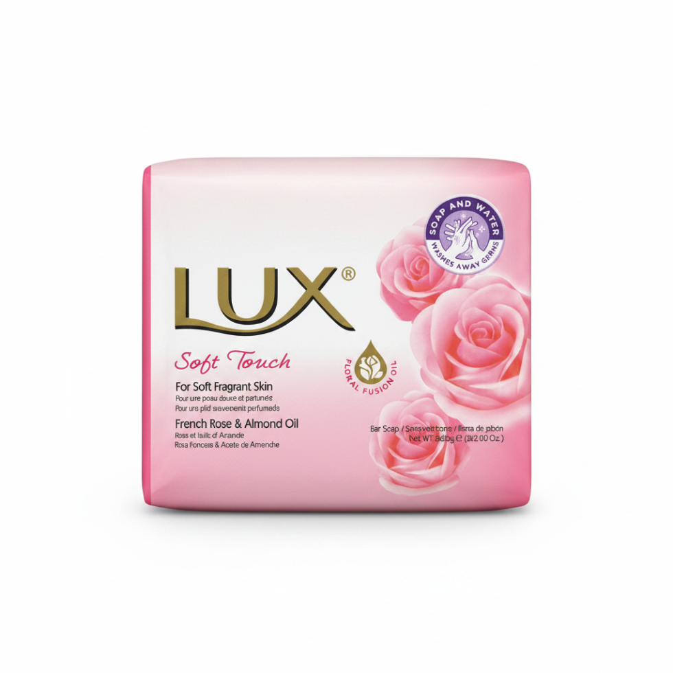 LUX pink soap bars pack of 3 240g for soft skin glow and gentle cleansing fragrance soap