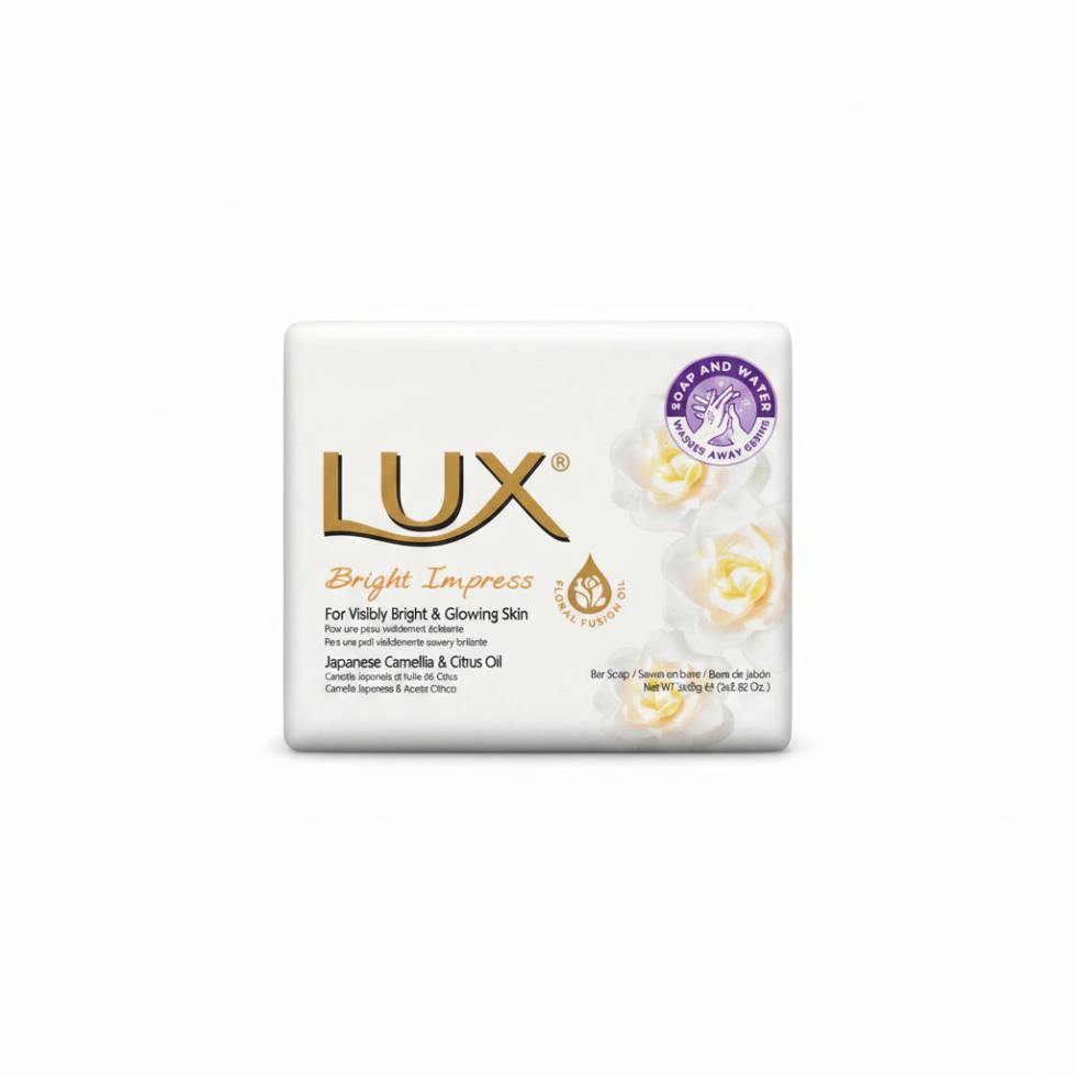 LUX Soft Caress soap bars pack of 3 240g gentle cleansing moisturizing floral beauty soap for soft skin