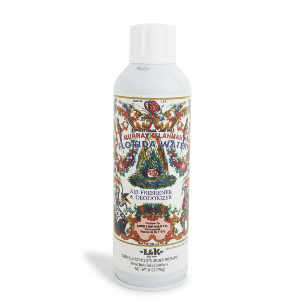 murray and lanman florida water room spray 8oz citrus spice air freshener deodorizer for home and office