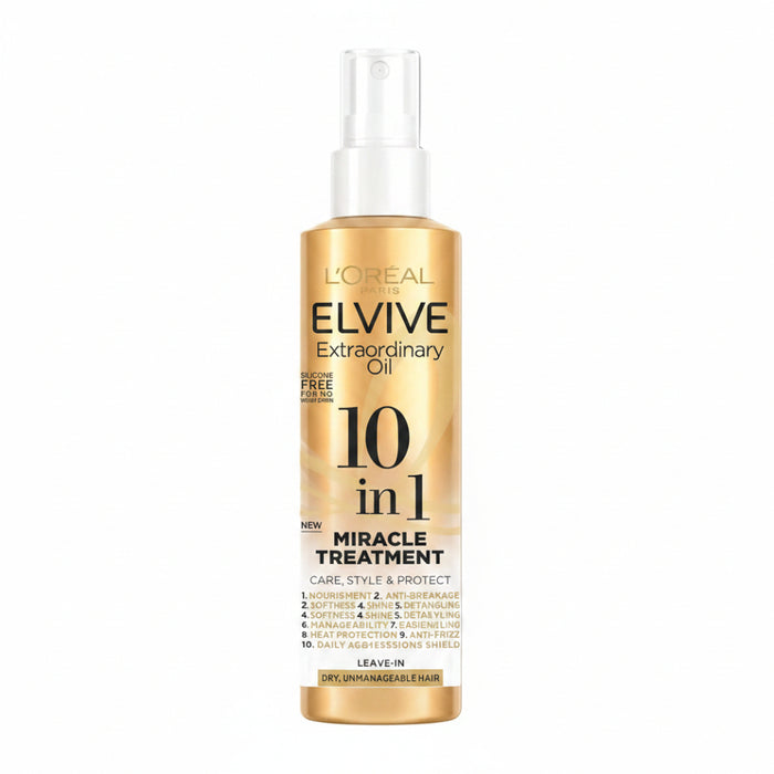 L’Oréal Elvive 10-in-1 Miracle Leave-In Spray 150ml | Smooth & Protect
