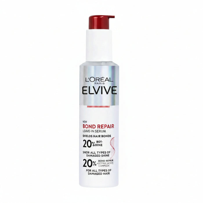 L’Oréal Elvive Bond Repair Leave-In Serum 20% 150ml | Hair Strengthening Care