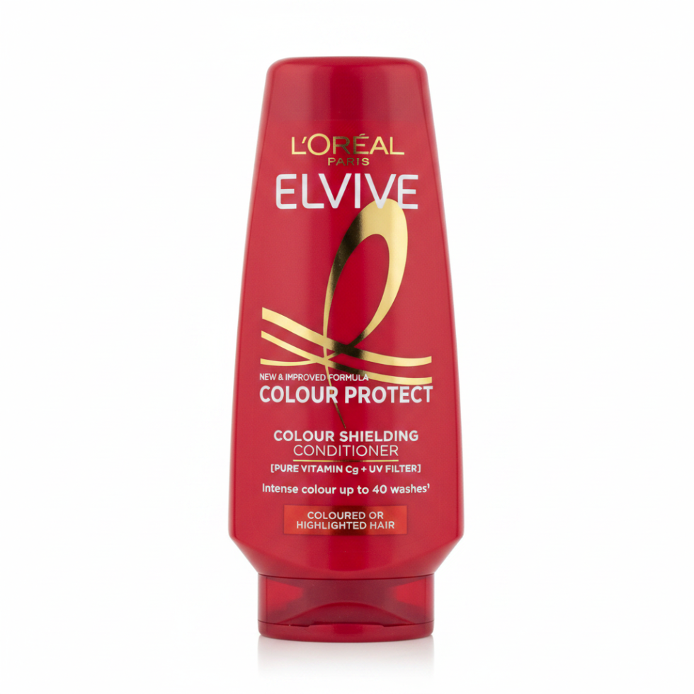 loreal elvive colour protect conditioner 200ml for color treated hair long lasting shine soft smooth protected hair
