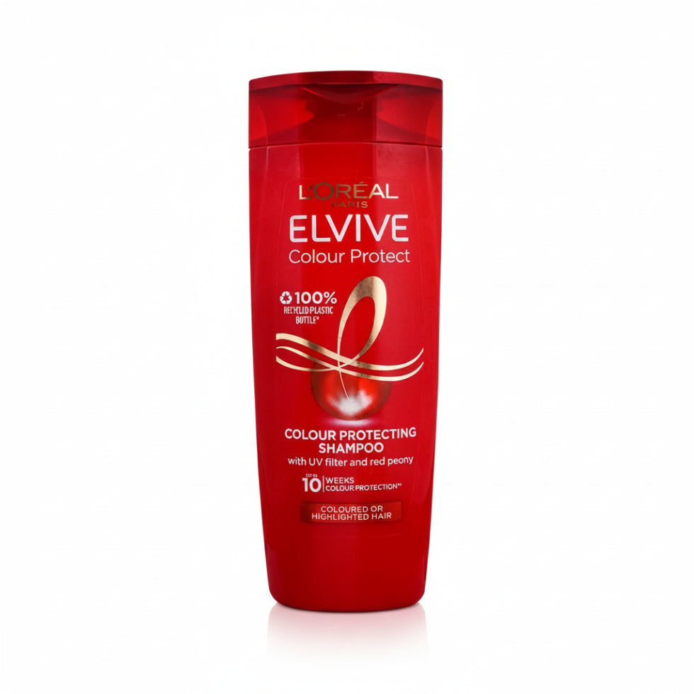 loreal elvive colour protect shampoo 250ml for color treated hair long lasting shine vibrant protected healthy hair
