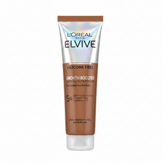 loreal elvive growth booster anti hair loss conditioner 150ml aminexil niacinamide reduces hair fall strengthens roots detangles hair for men and women
