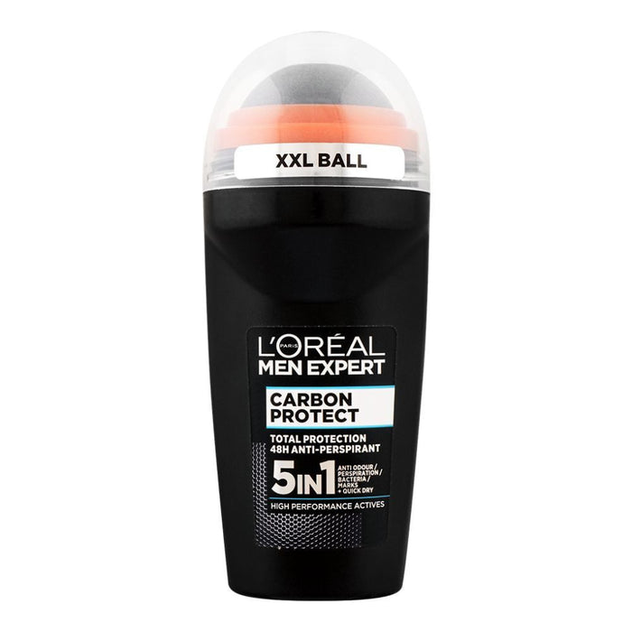 L’Oréal Men Expert Carbon Protect Roll-On 50ml | 5-in-1 Protection