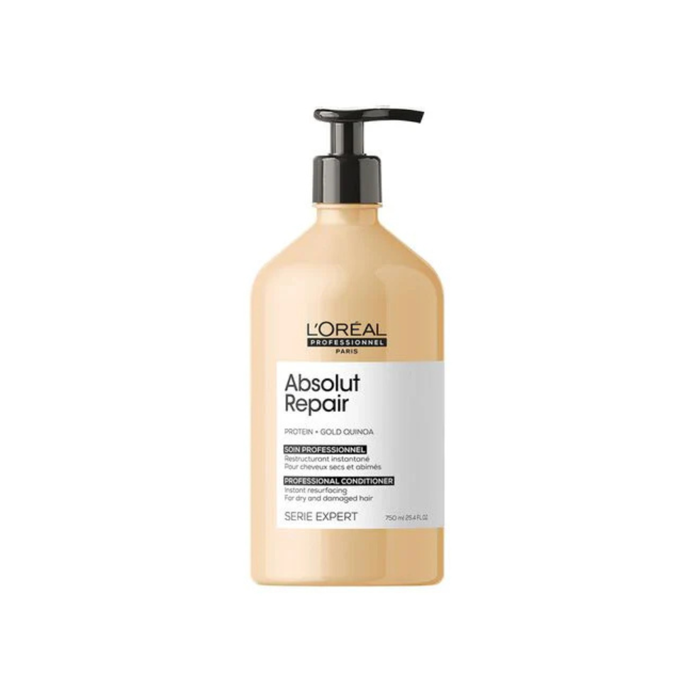 LOréal Professionnel Absolut Repair Conditioner 750ml for damaged hair repair softness and shine