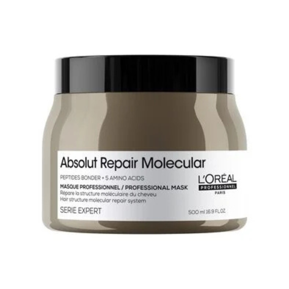 LOréal Professionnel Absolut Repair Molecular Mask 500ml for damaged hair repair and softness