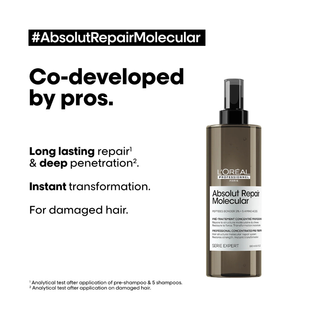 LOréal Professionnel Absolut Repair Molecular Pre Treatment 190ml for damaged hair repair care