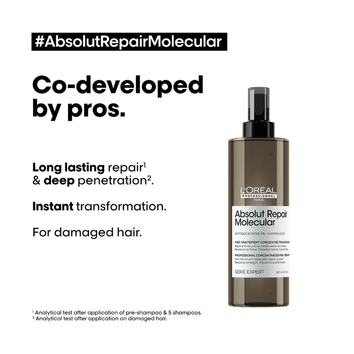 L'Oréal Professionnel Absolut Repair Molecular Pre Treatment 190ml | Hair Repair Care