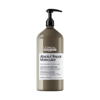 LOréal Professionnel Absolut Repair Molecular Shampoo 1500ml for damaged hair repair and strength