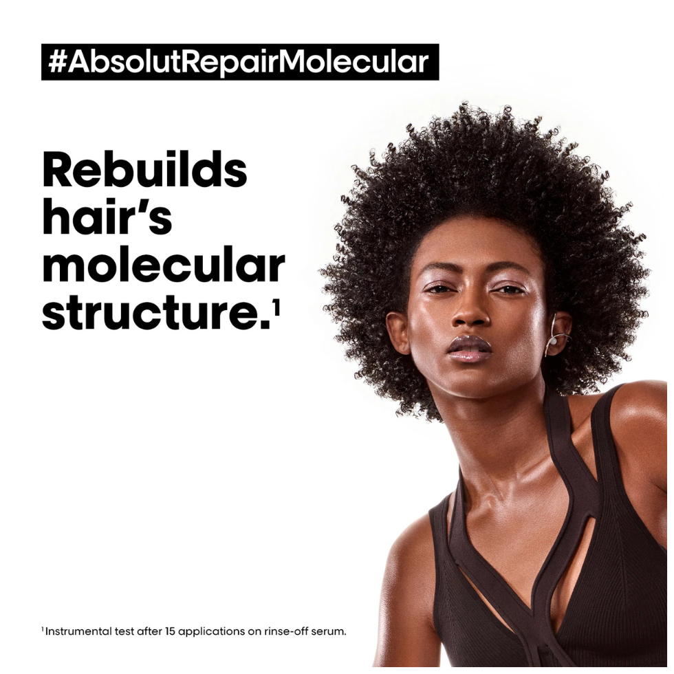 LOréal Professionnel Absolut Repair Molecular Shampoo 1500ml for damaged hair repair and strength
