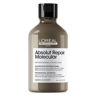LOréal Professionnel Absolut Repair Molecular Shampoo 300ml for damaged hair repair and strength