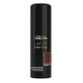 LOréal Professionnel Hair Touch Up Mahogany Brown 75ml instant root concealer for gray coverage