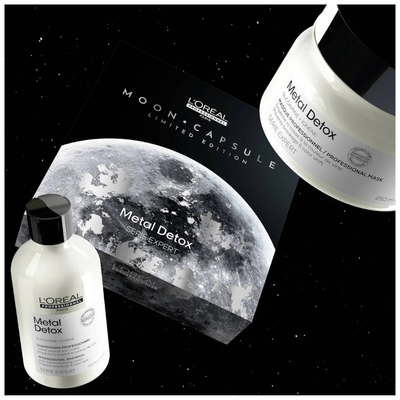 LOréal Professionnel Metal Detox duo shampoo and mask for anti metal hair care and shine