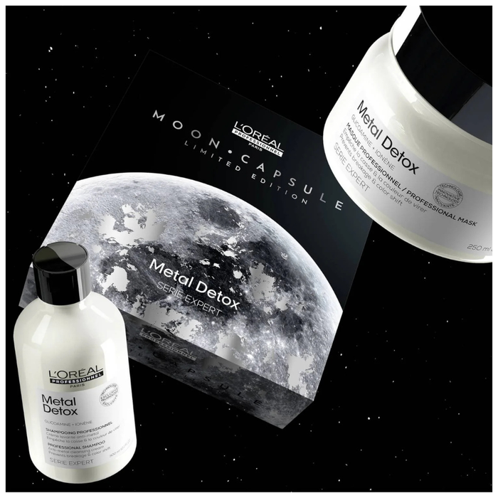 L'Oréal Professionnel Metal Detox Duo Shampoo 300ml & Mask 250ml | Hair Care Set