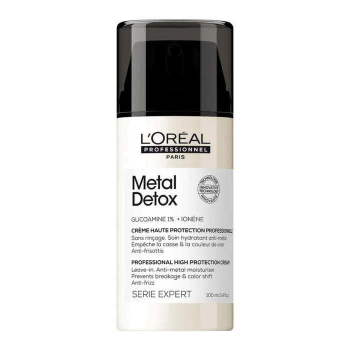 L'Oréal Professionnel Metal Detox Leave-In Cream 100ml | Anti-Metal Protection & Care