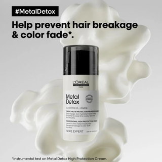 LOréal Professionnel Metal Detox Leave In Cream 100ml for anti metal protection and hair care