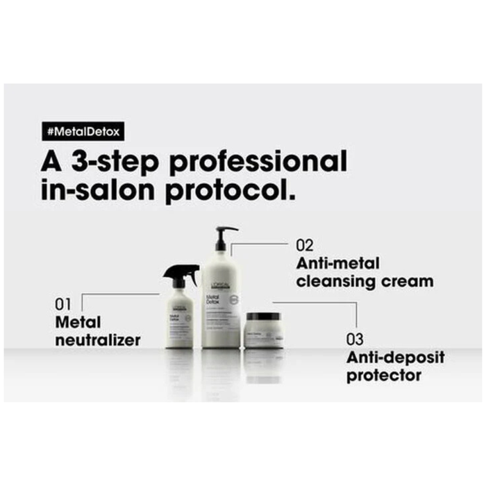 L'Oréal Professionnel Metal Detox Pre-Treatment 500ml | Professional Hair Protection