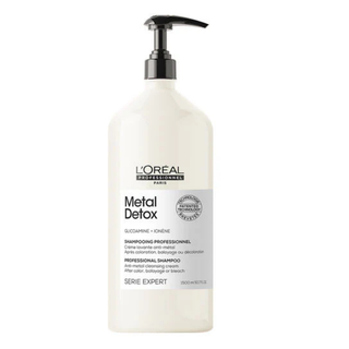 LOréal Professionnel Metal Detox Shampoo 1500ml for anti metal cleansing and hair care