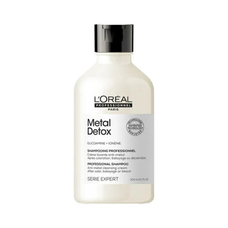 LOréal Professionnel Metal Detox Shampoo 300ml for hair purifying anti metal care and shine