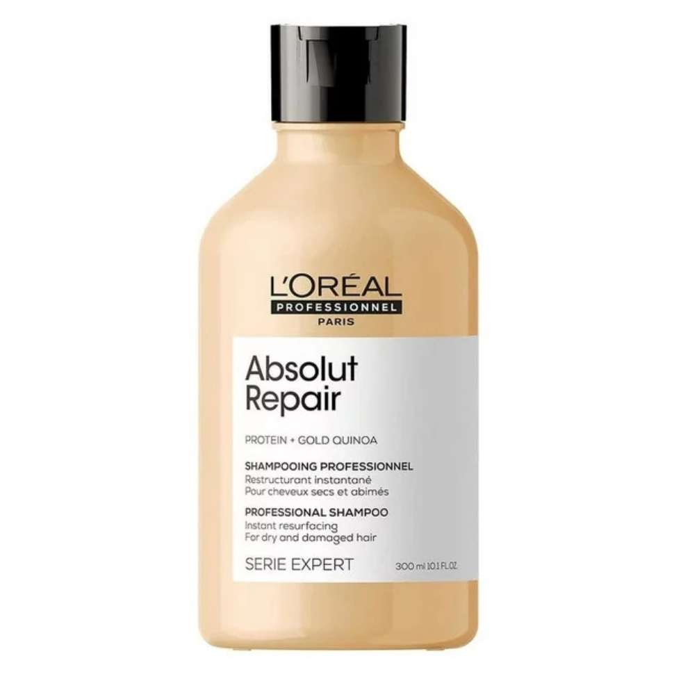 LOréal Professionnel Absolut Repair shampoo and conditioner set for damaged hair repair and shine