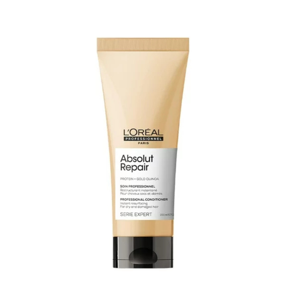 LOréal Professionnel Absolut Repair shampoo and conditioner set for damaged hair repair and shine