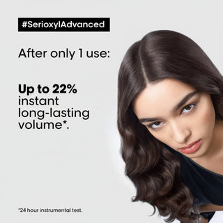L'Oréal Professionnel Serioxyl Advanced Densifying Purifier and Bodifier Shampoo 300ml for thinning hair and volume enhancement