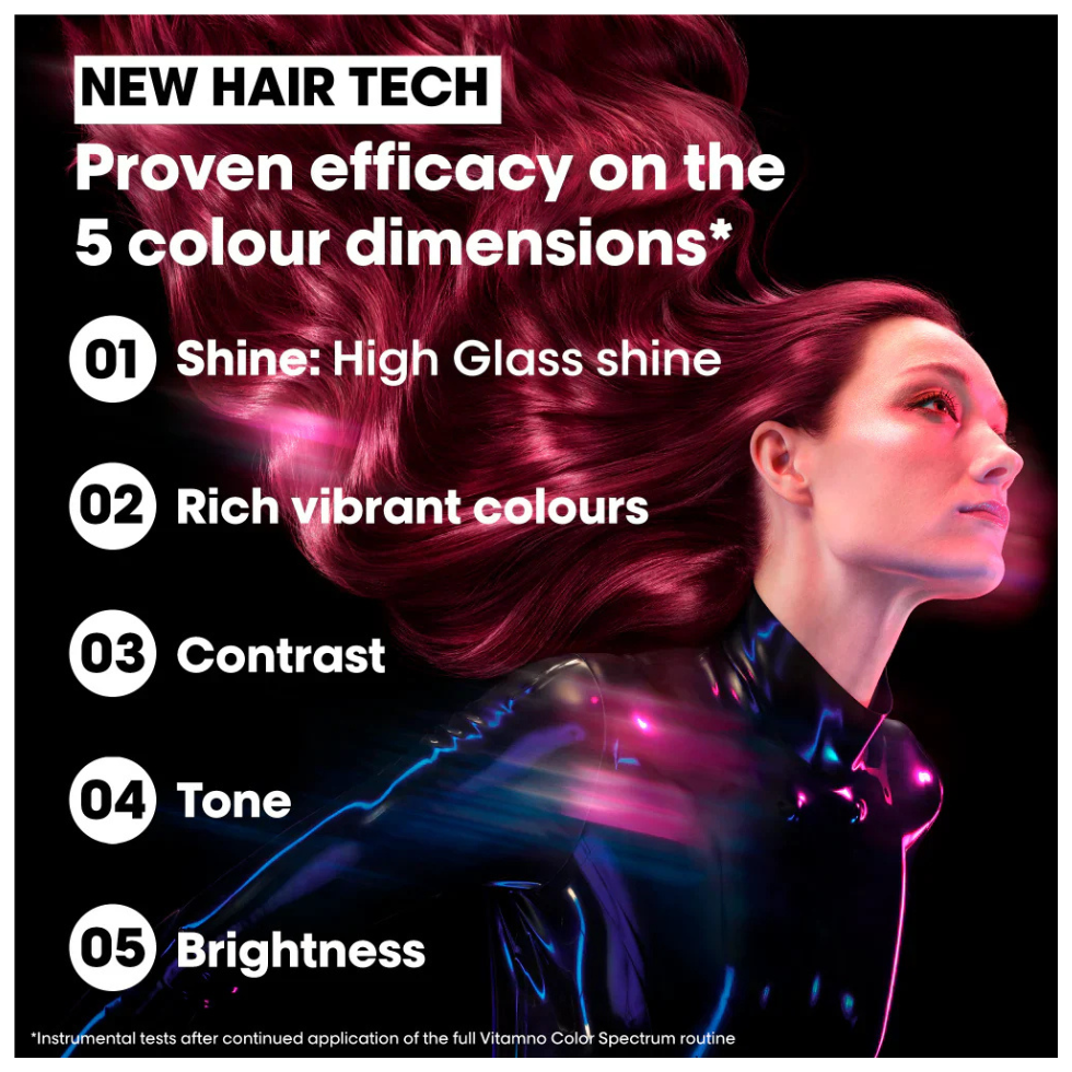 LOréal Professionnel Vitamino Color Spectrum Shampoo 1500ml for color protection softness and shine