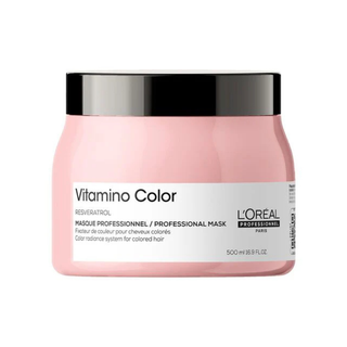 LOréal Professionnel Vitamino Color Mask 500ml for color treated hair nourishment and shine