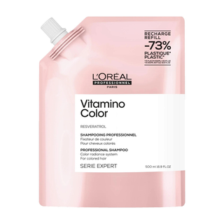 LOréal Professionnel Vitamino Color Shampoo Refill 500ml for color protection softness and shine