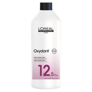 L’Oréal Professionnel Crème Oxydant 12.5 Vol 1000ml professional cream developer for smooth color mixing and consistent salon results.