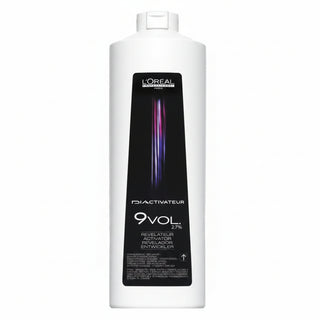 L’Oréal Professionnel Dia Activateur 9 Vol 1000ml professional cream developer for demi-permanent glossy hair color results with enhanced tone clarity.